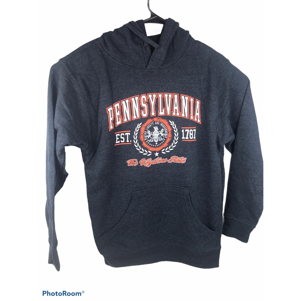NWOT Point Sportswear Mens Small Pennsylvania The Keystone State Pullover Hoodie